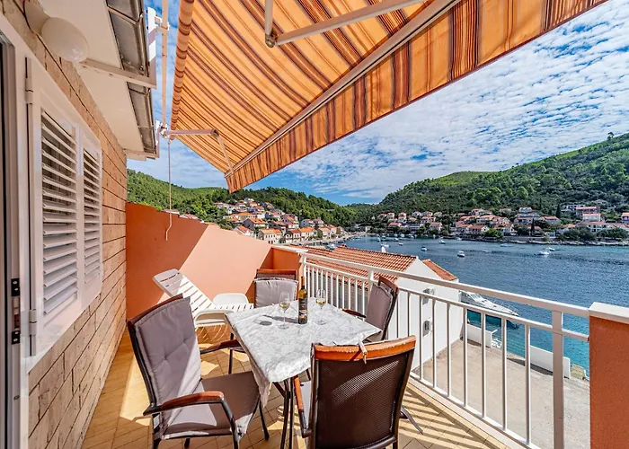 Διαμέρισμα Kuzma - One-bedroom With Balcony And Sea View Smokvica (Korcula)